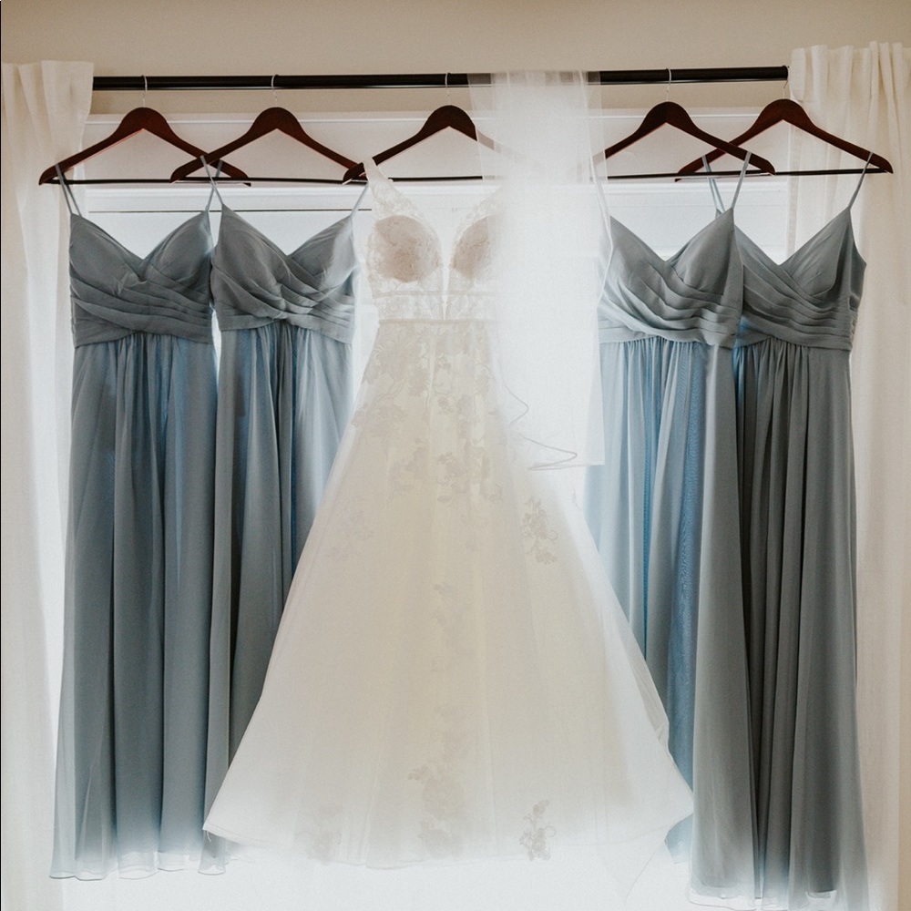 Dusty Blue Special Occasions Dress